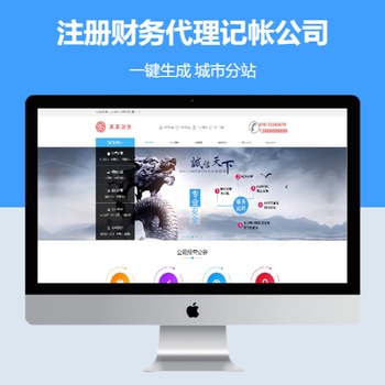 注册财务代理记帐公司